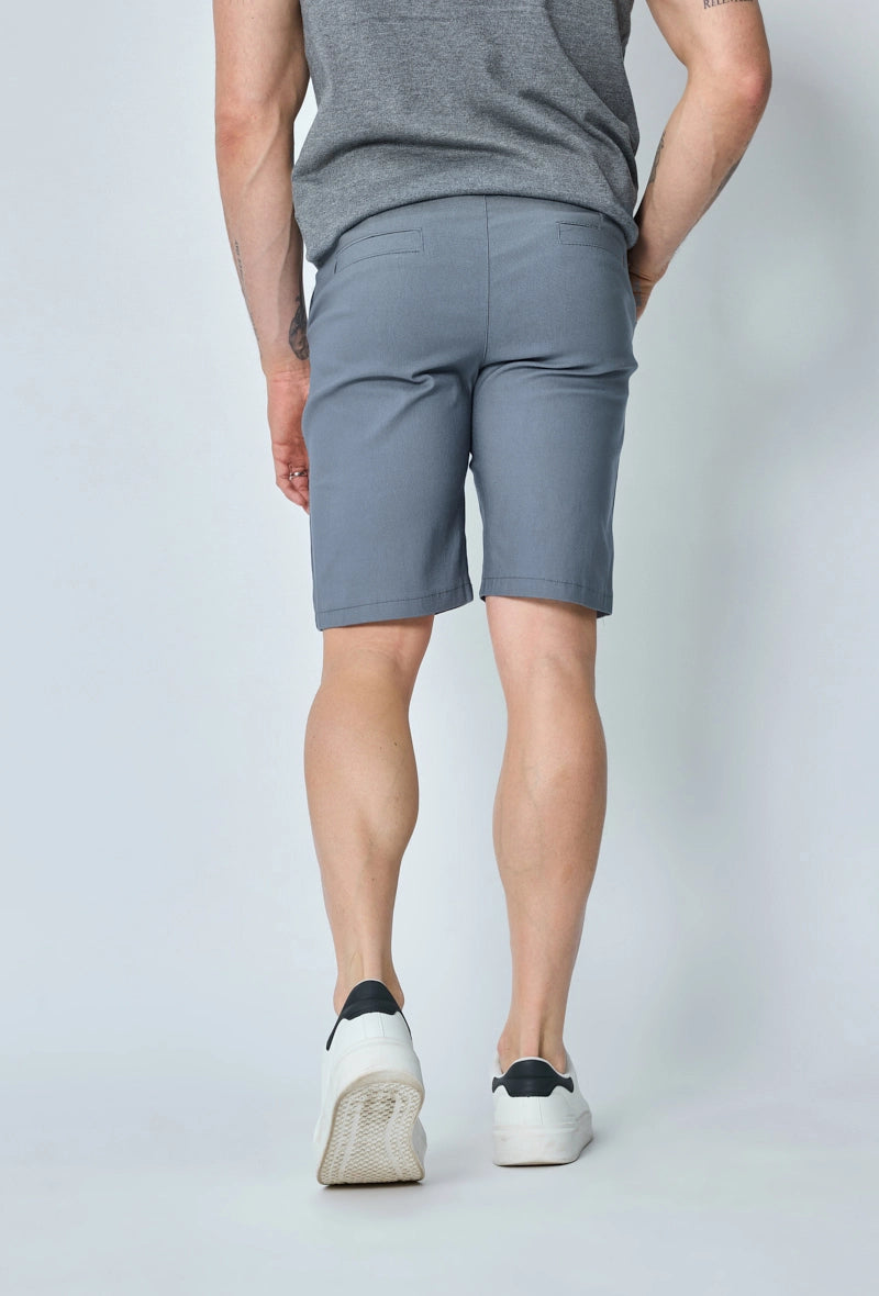 Plain chino shorts