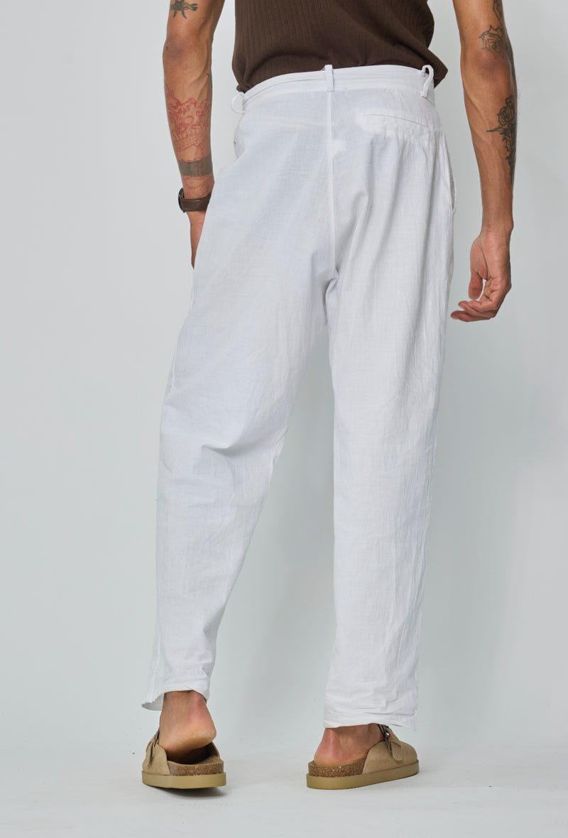 Pantalon fluide à pinces