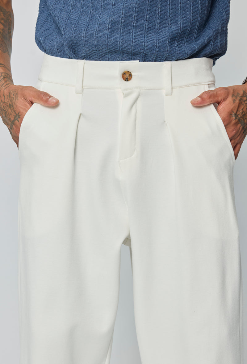 Pantalon fluide à pinces