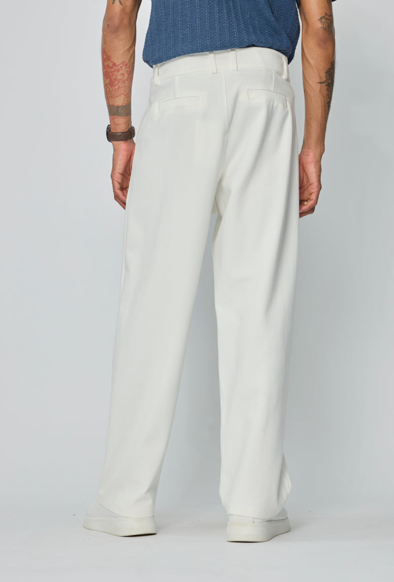Pantalon fluide à pinces