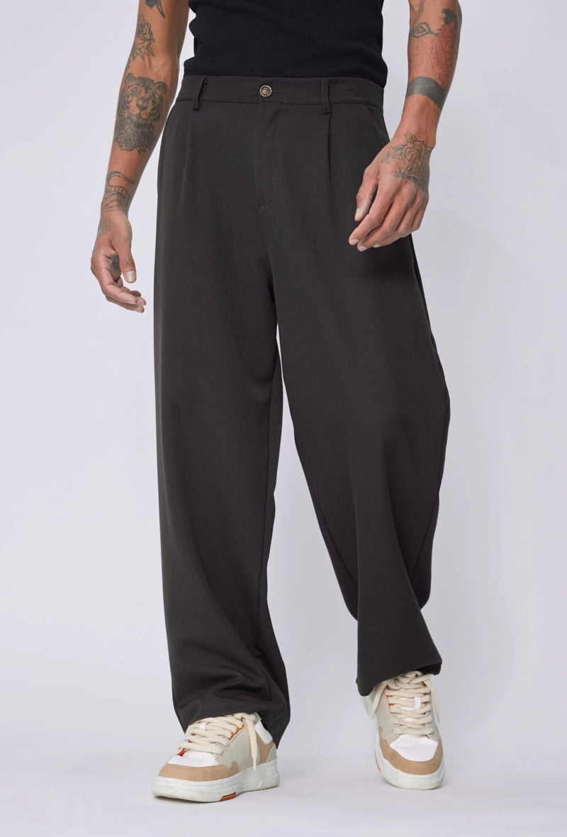 Pantalon large à pinces