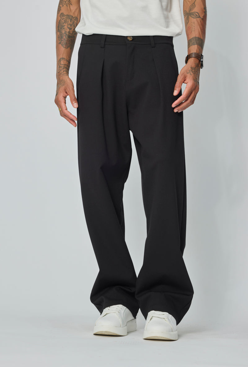 Pantalon large à pinces