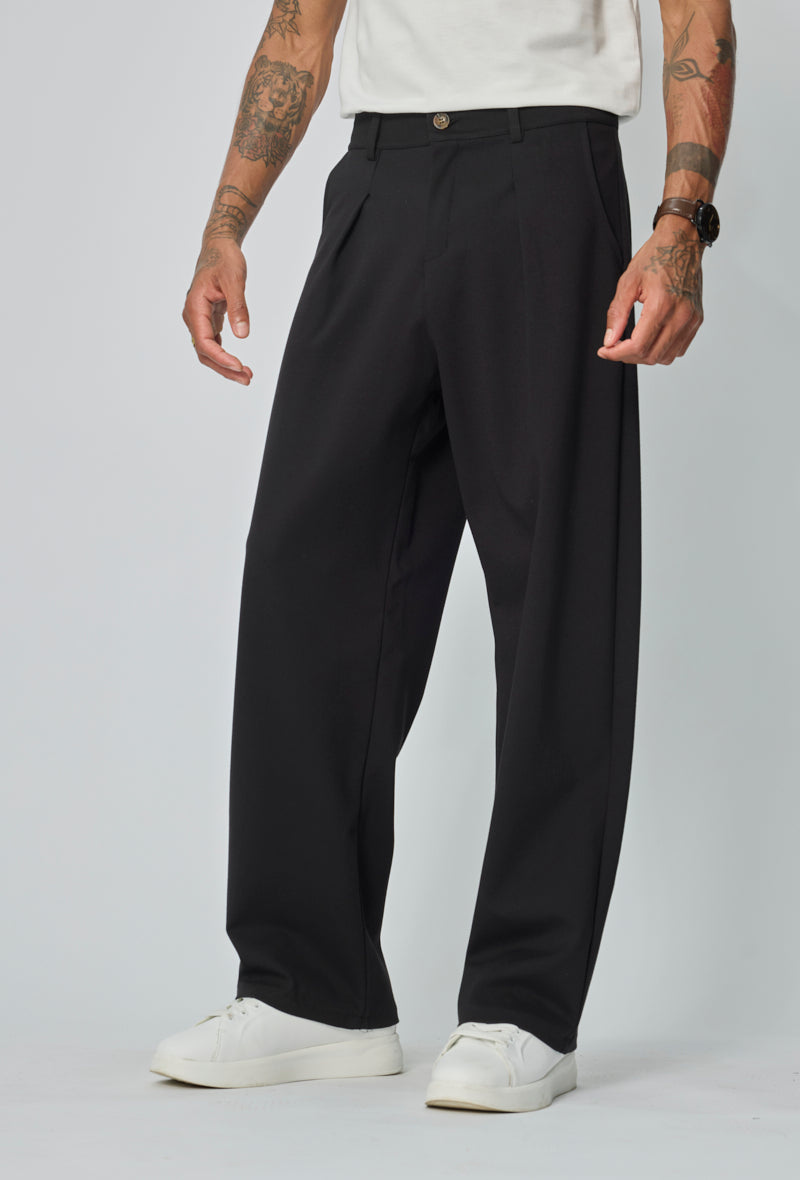 Pantalon large à pinces