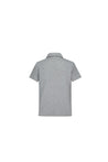 T-shirt polo damier relief - Frilivin