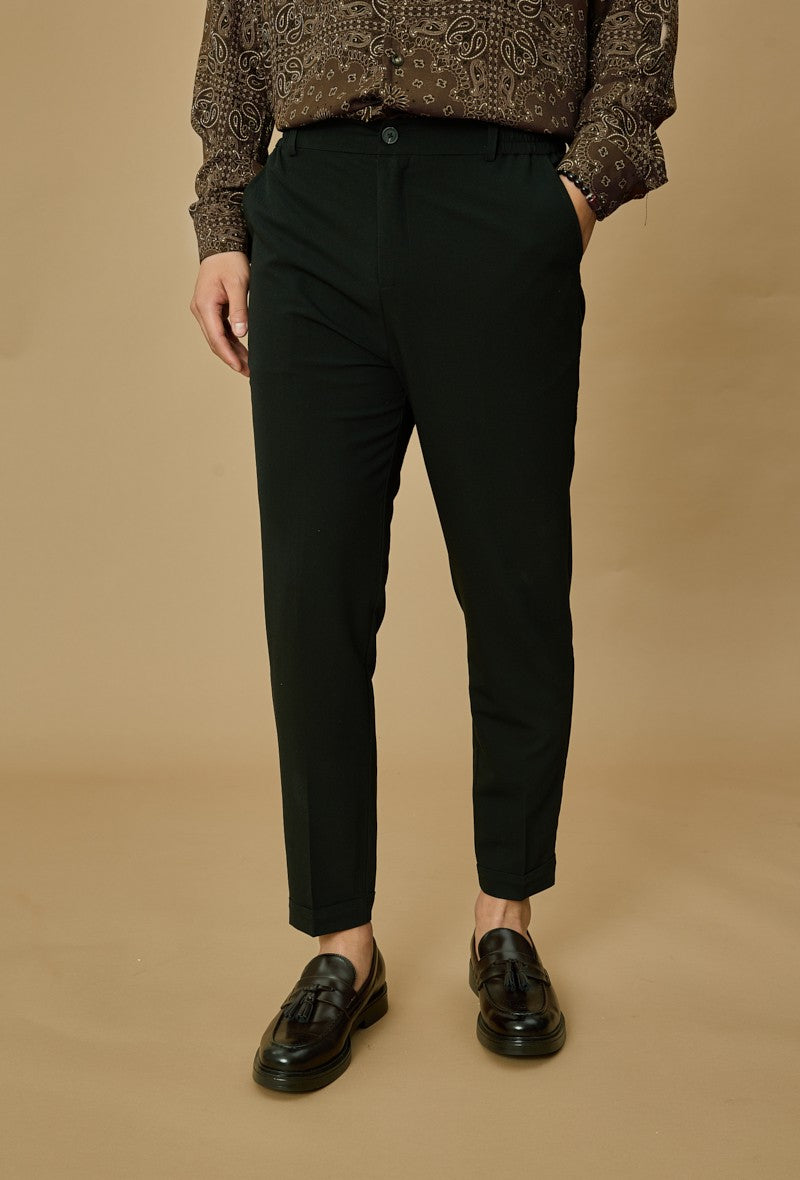 Pantalon tendance coupe slim décontracté - Frilivin