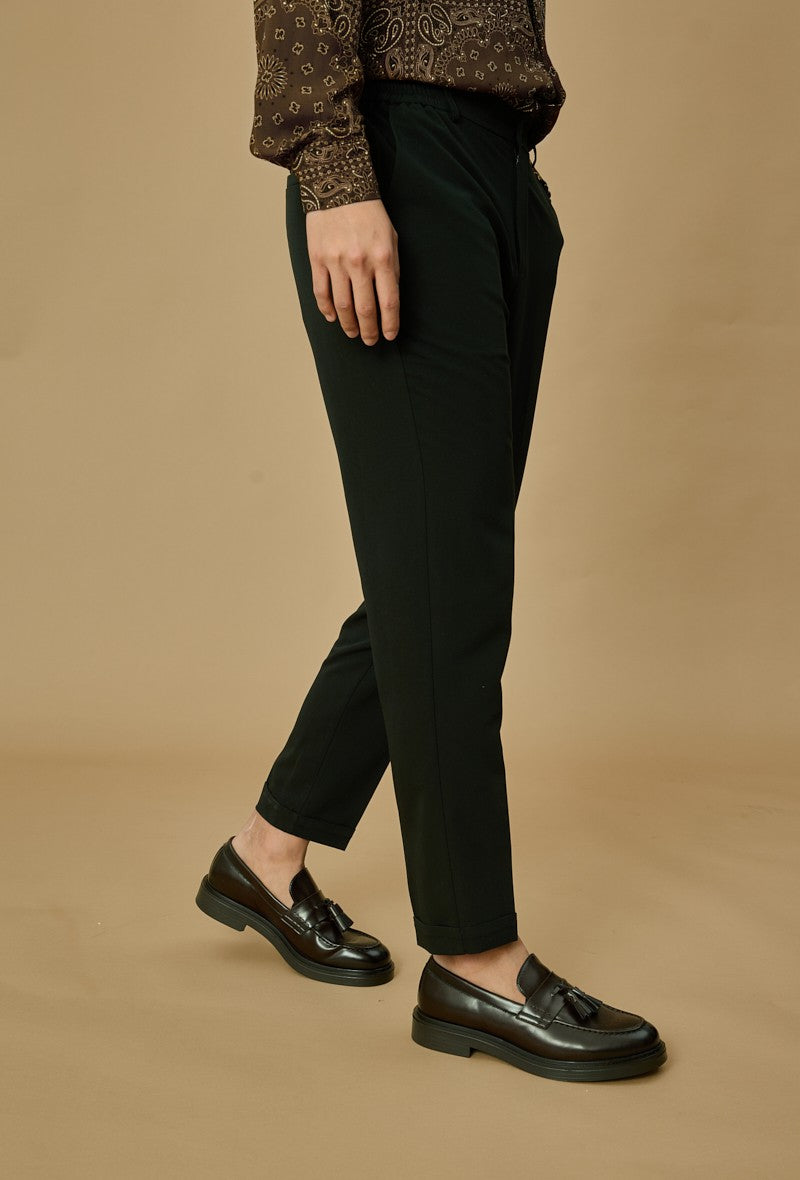 Pantalon tendance coupe slim décontracté - Frilivin