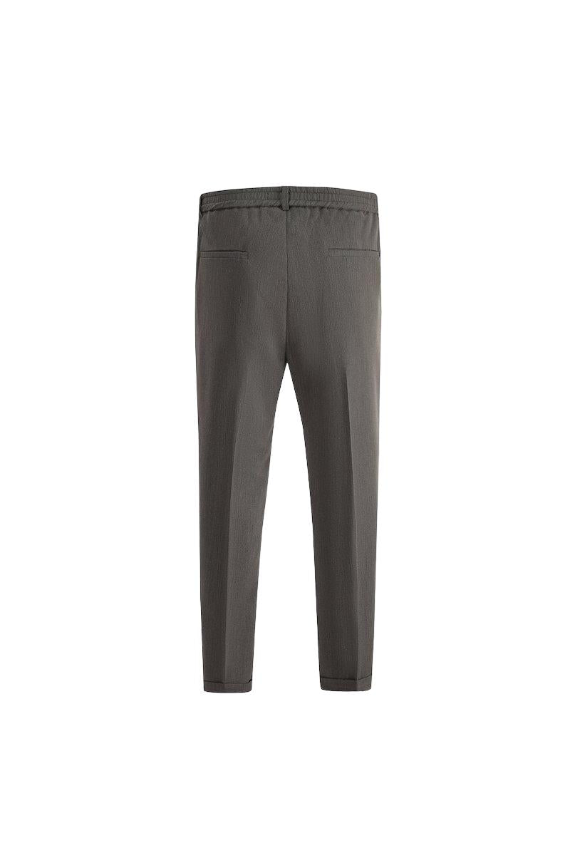 Pantalon tendance coupe slim décontracté - Frilivin