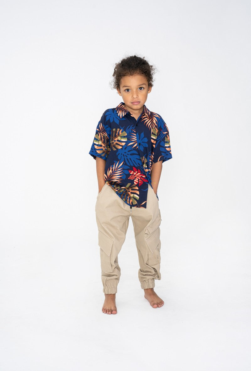 Pantalon enfant cargo jogger - Frilivin