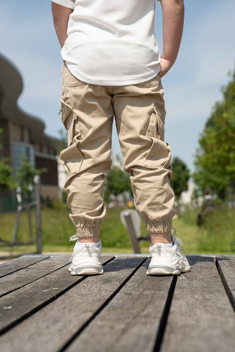 Pantalon enfant cargo jogger - Frilivin