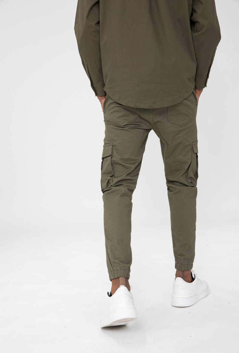 Pantalon jogging cargo - Frilivin