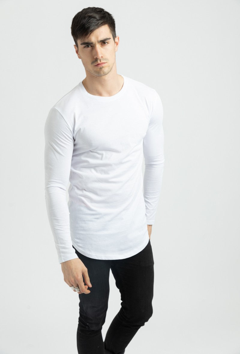 T-shirt manches longues oversize - Frilivin