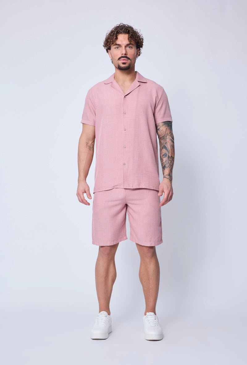 Ensemble uni chemise short