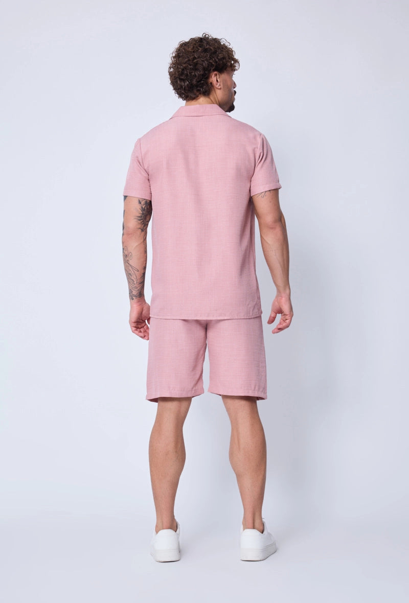Ensemble uni chemise short