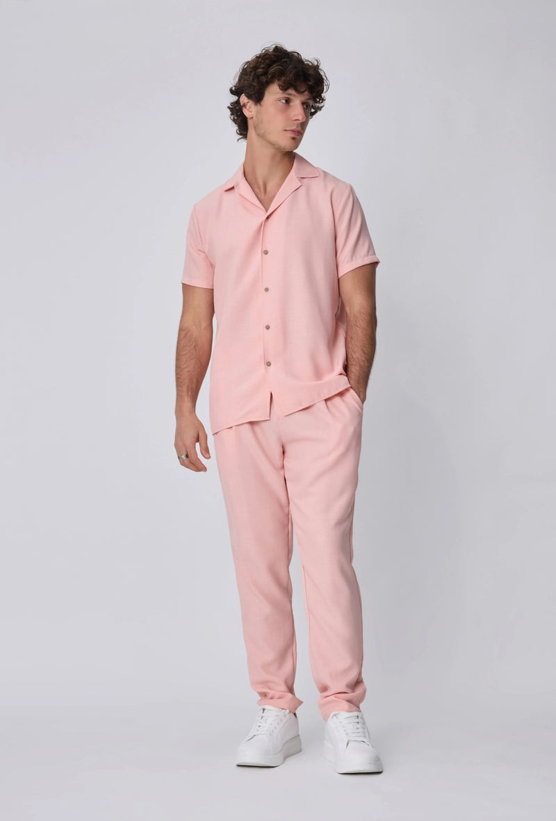 Ensemble chemise pantalon décontracté élégant