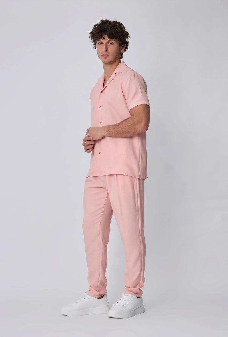 Ensemble chemise pantalon décontracté élégant