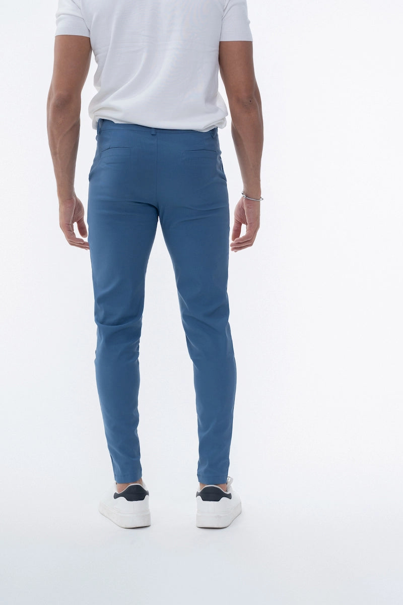 Pantalon chino classique uni