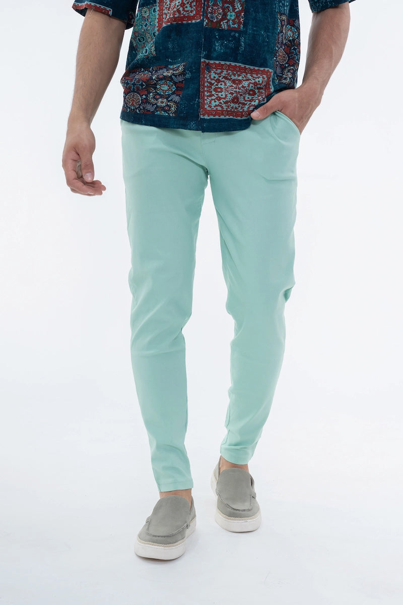 Pantalon chino classique uni
