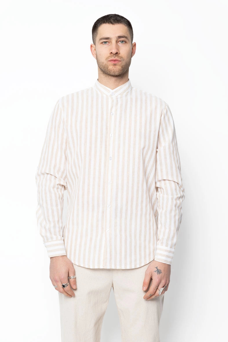 Chemise à rayures classique