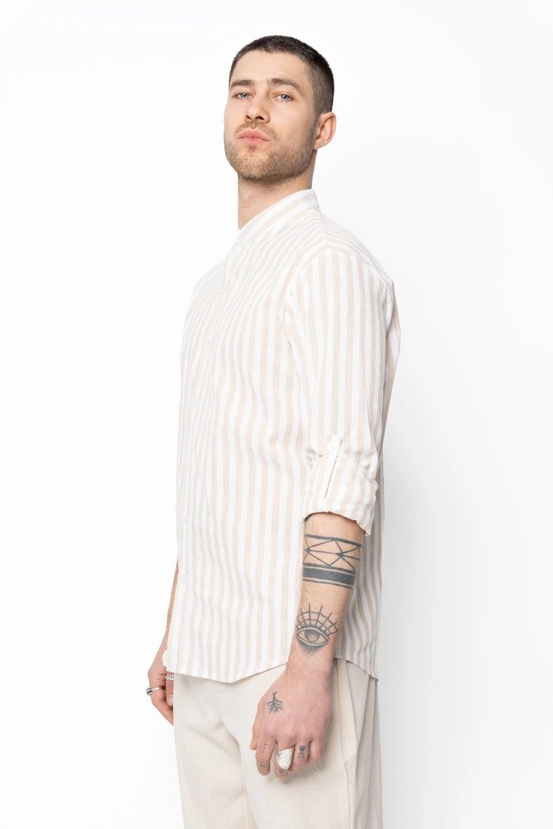 Chemise à rayures classique