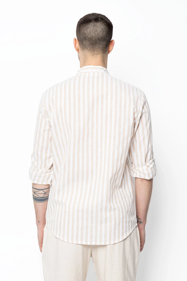Chemise à rayures classique