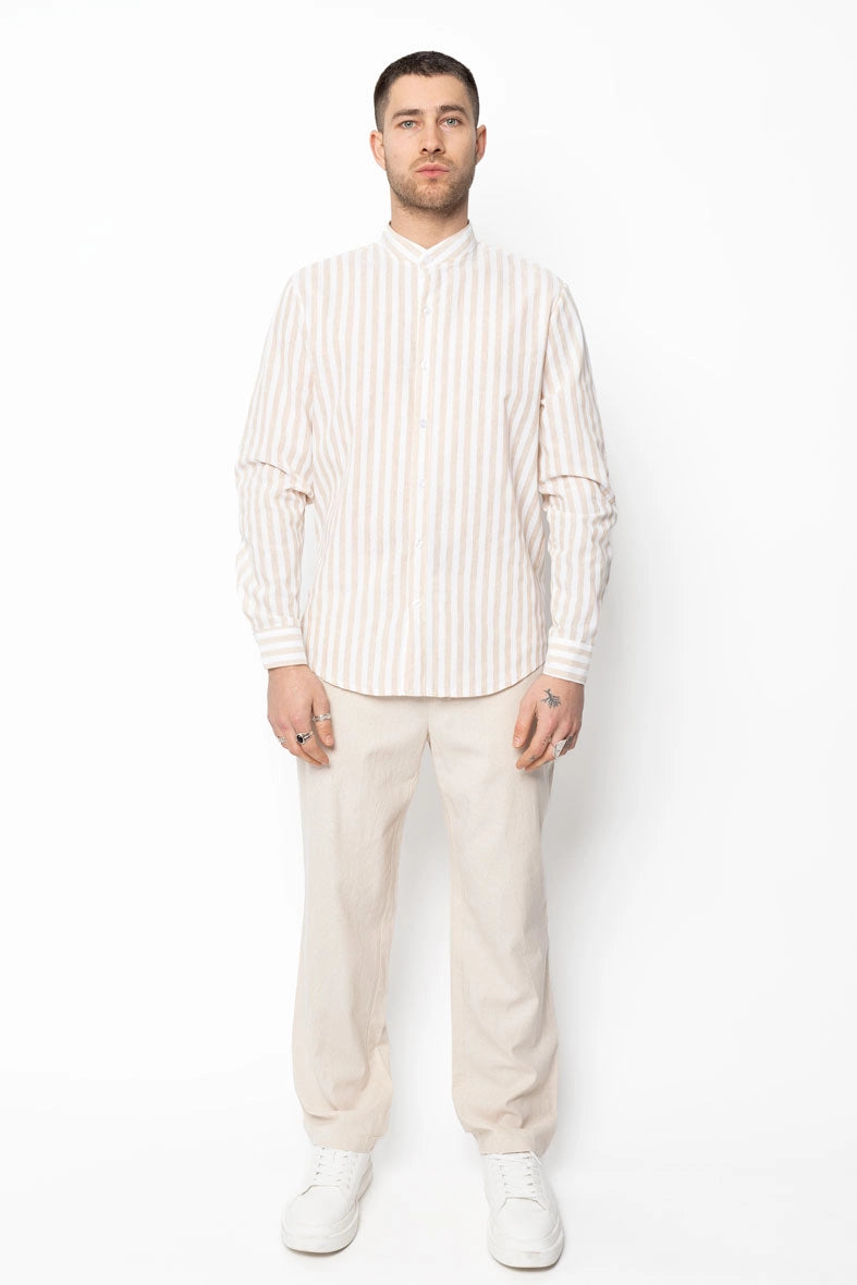 Chemise à rayures classique