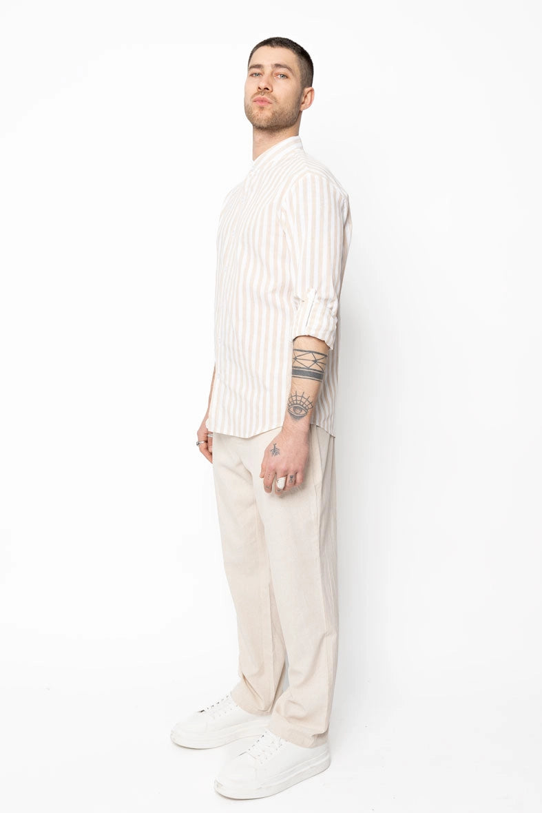 Chemise à rayures classique