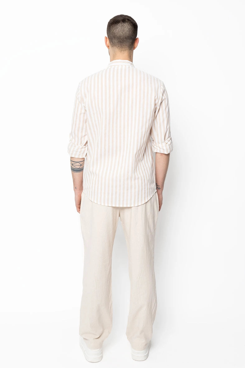 Chemise à rayures classique