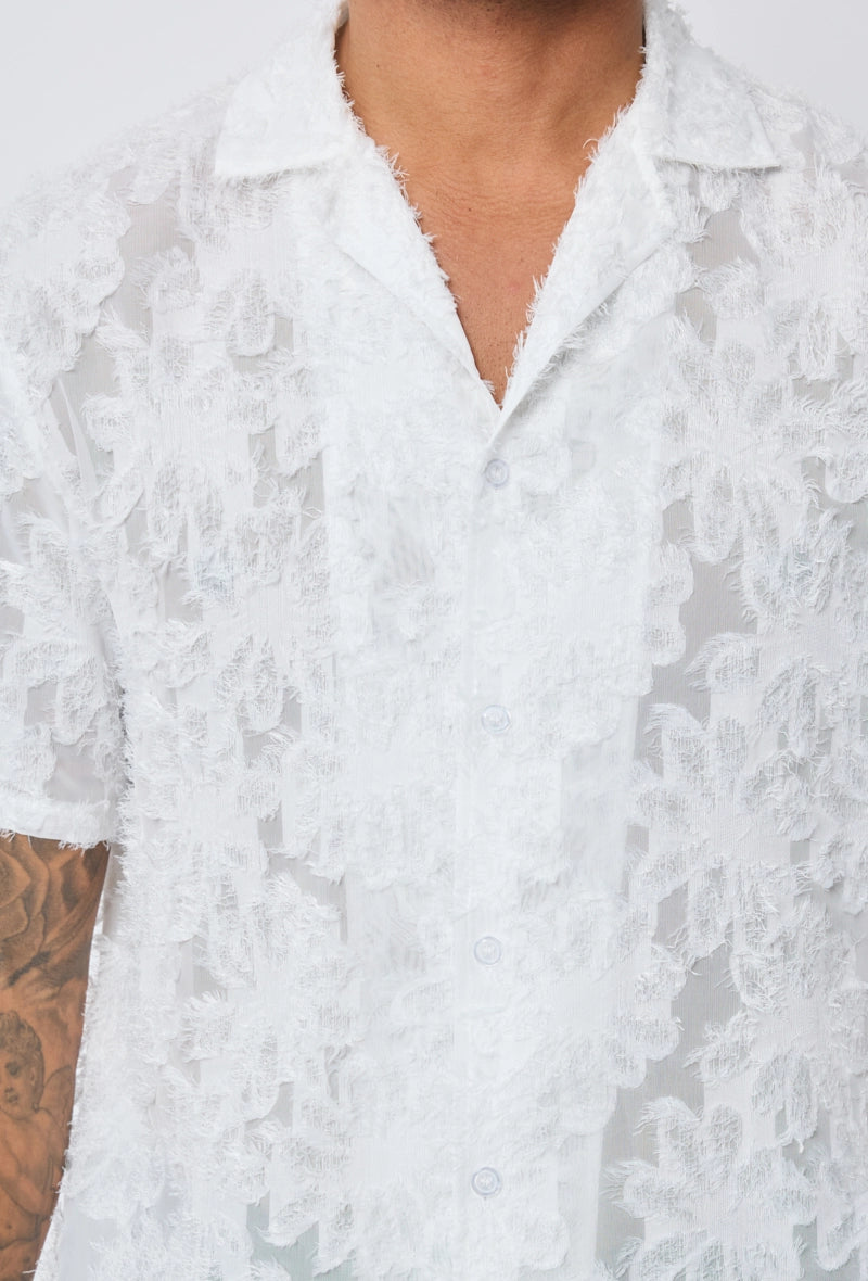 Chemise manches courtes à boutons