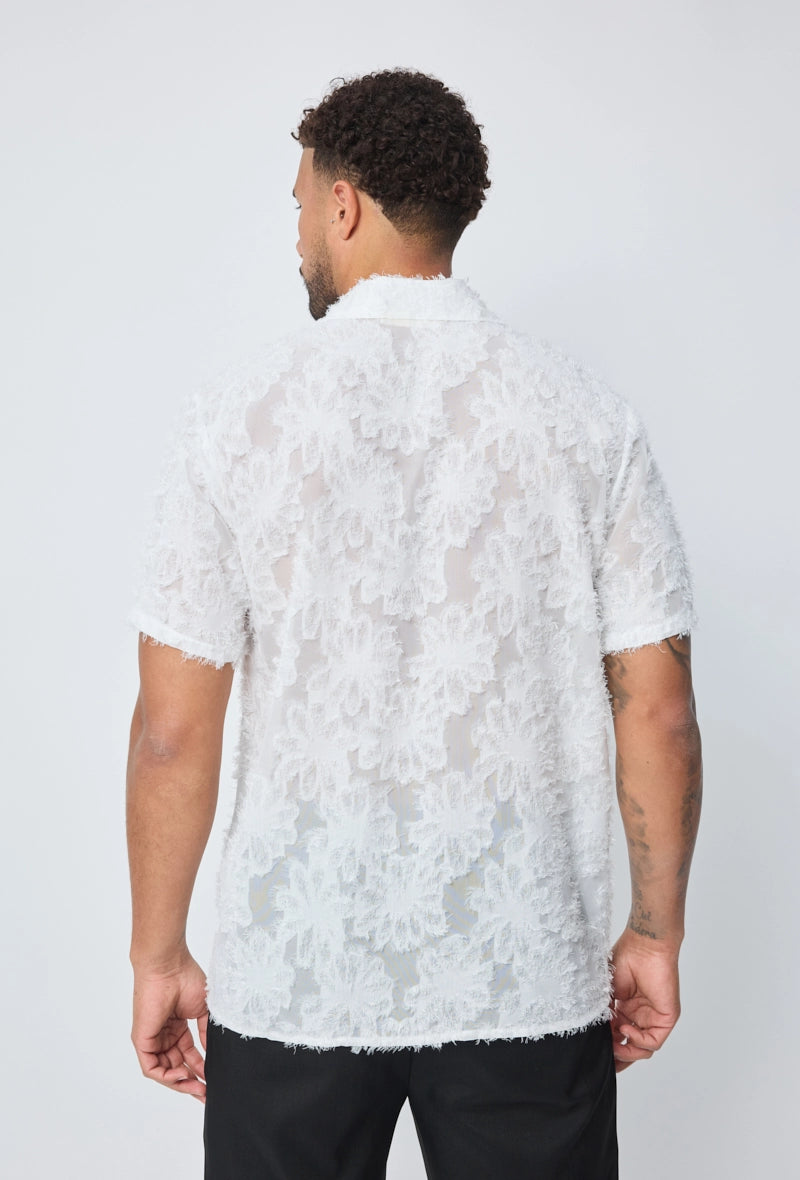 Chemise manches courtes à boutons