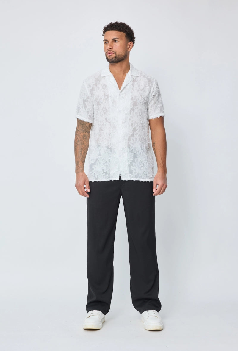 Chemise manches courtes à boutons