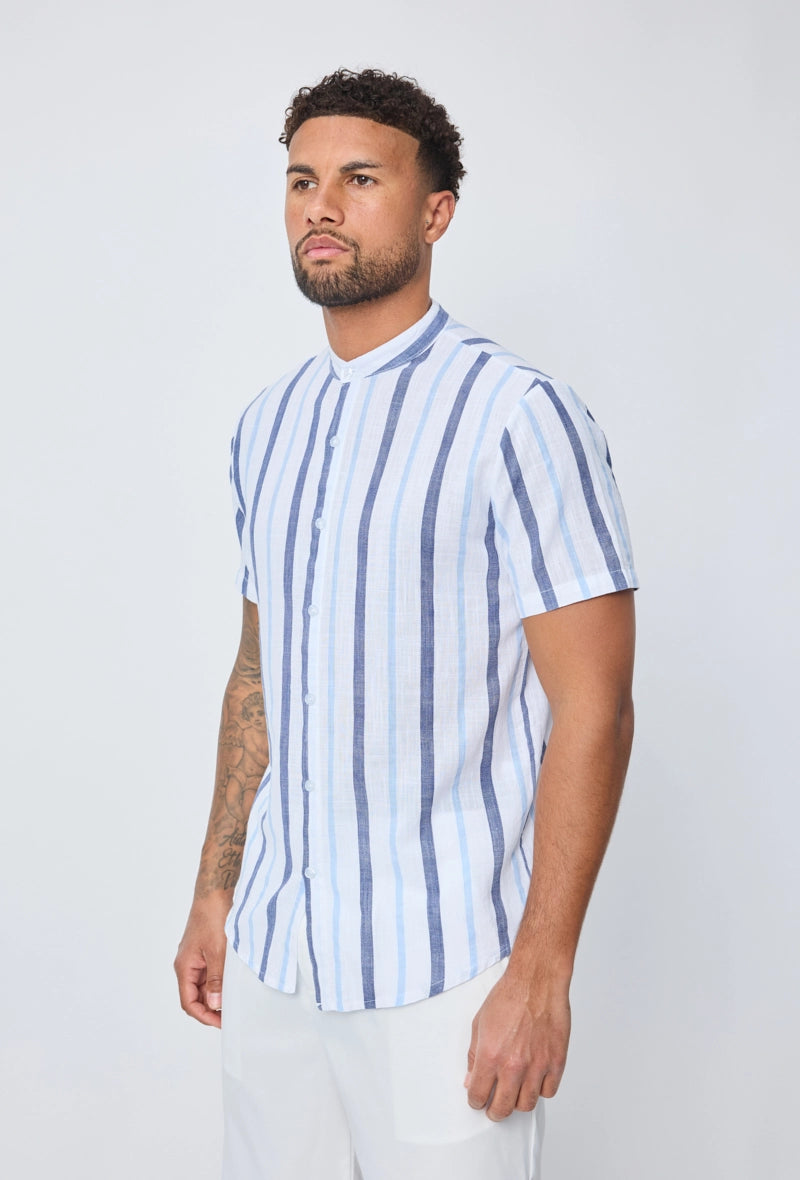 Chemise manches courtes à boutons