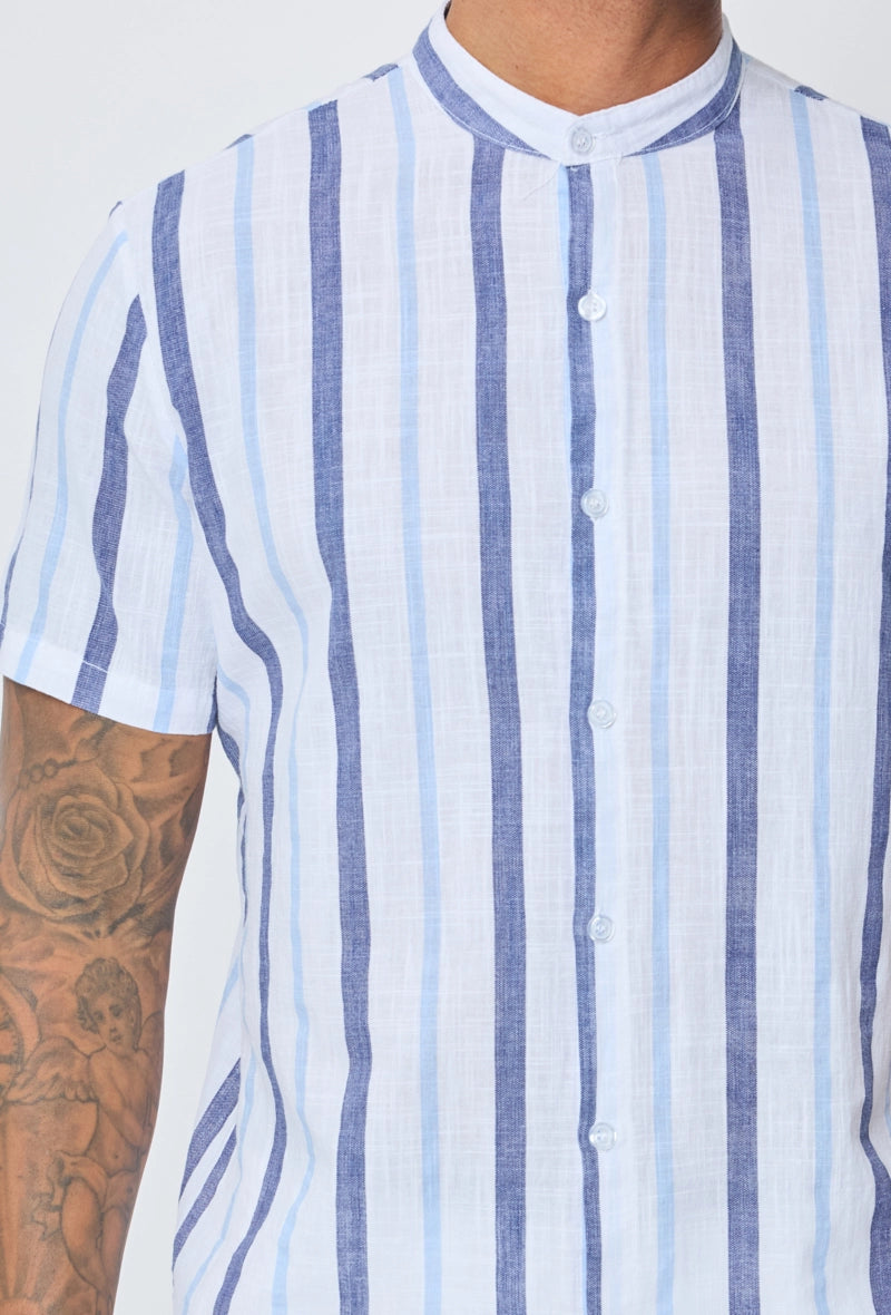 Chemise manches courtes à boutons