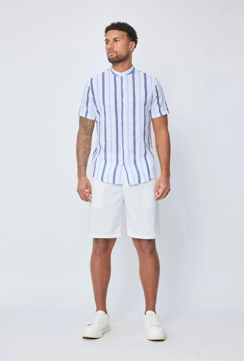 Chemise manches courtes à boutons