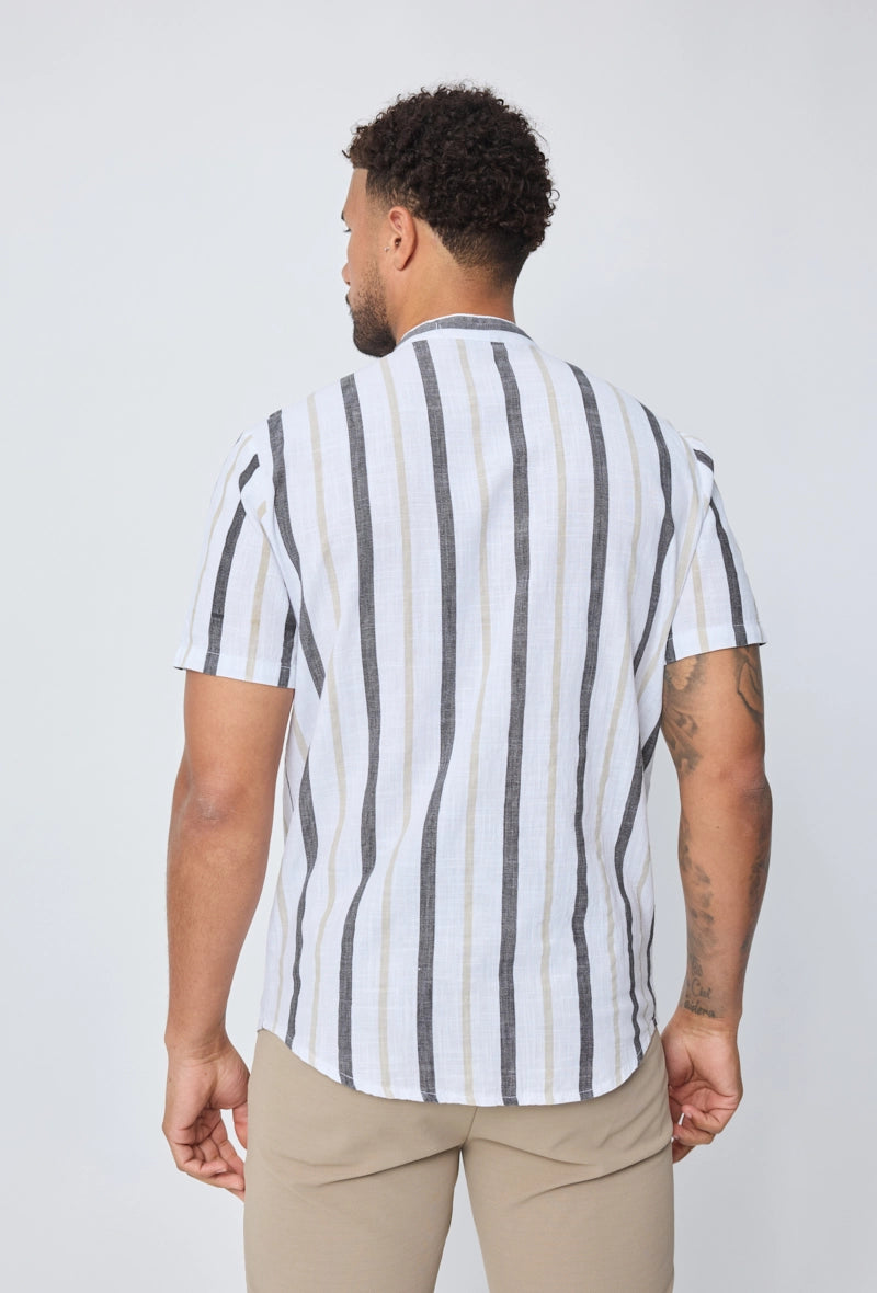 Chemise manches courtes à boutons