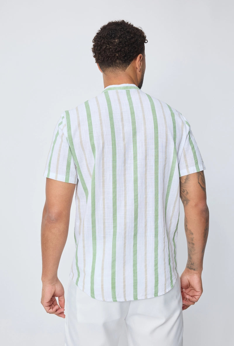 Chemise manches courtes à boutons