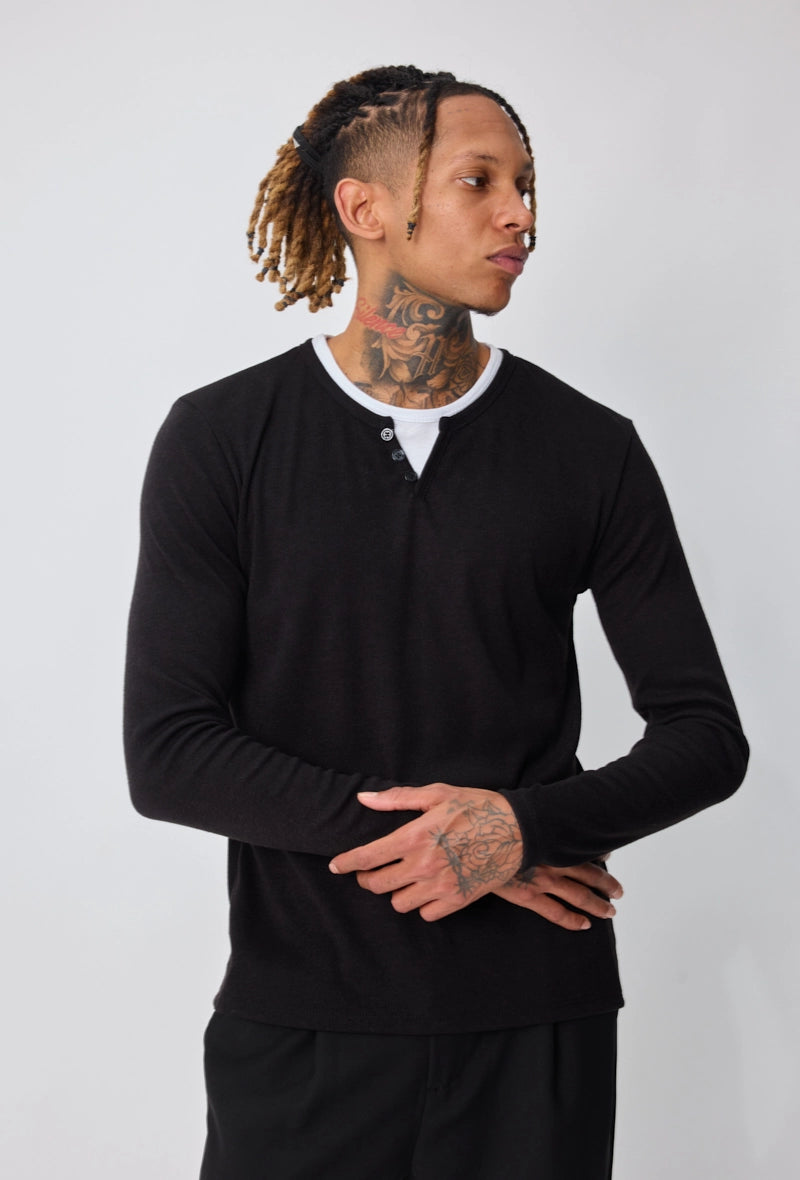 Pull homme uni