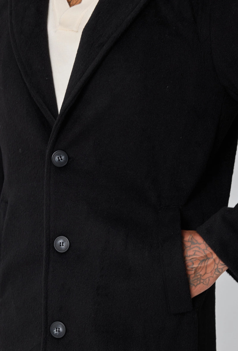 Manteau homme chic uni