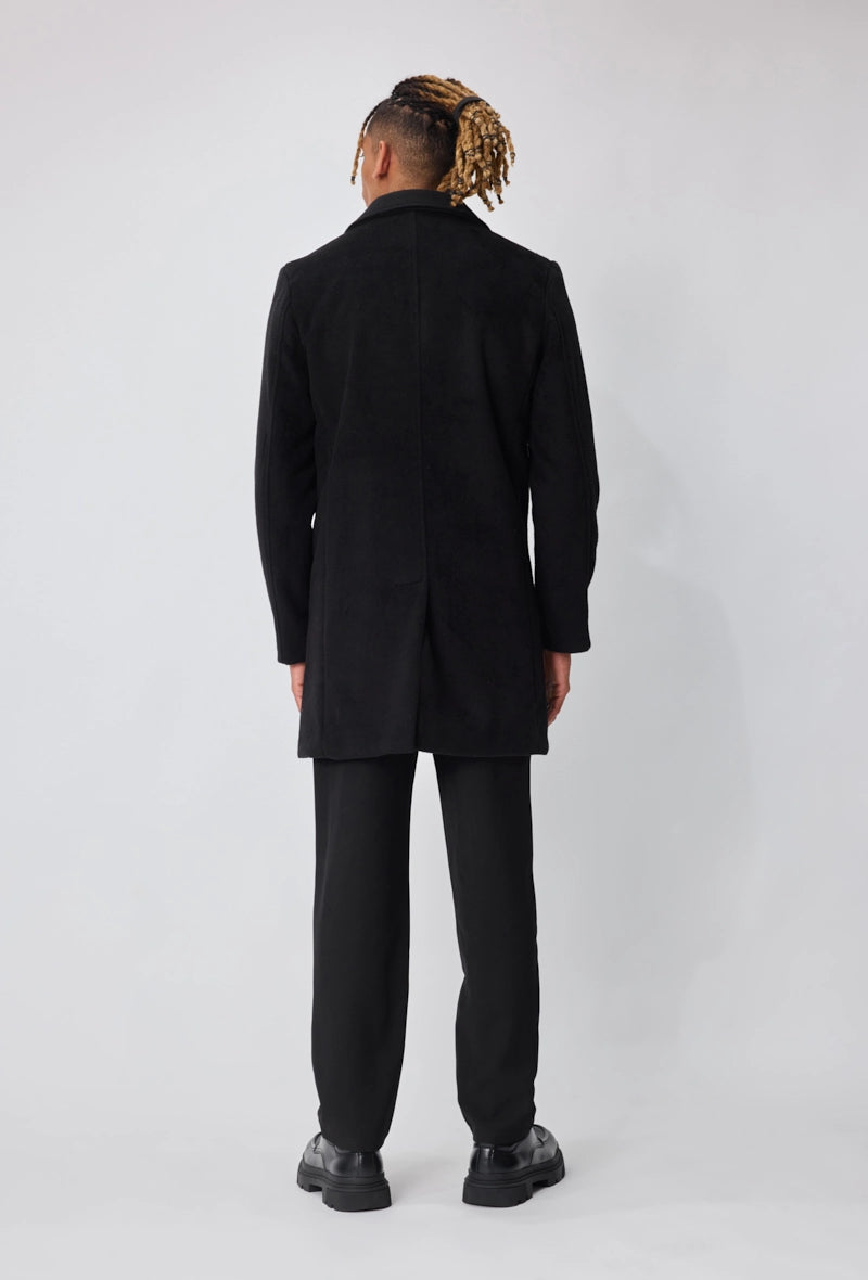 Manteau homme chic uni