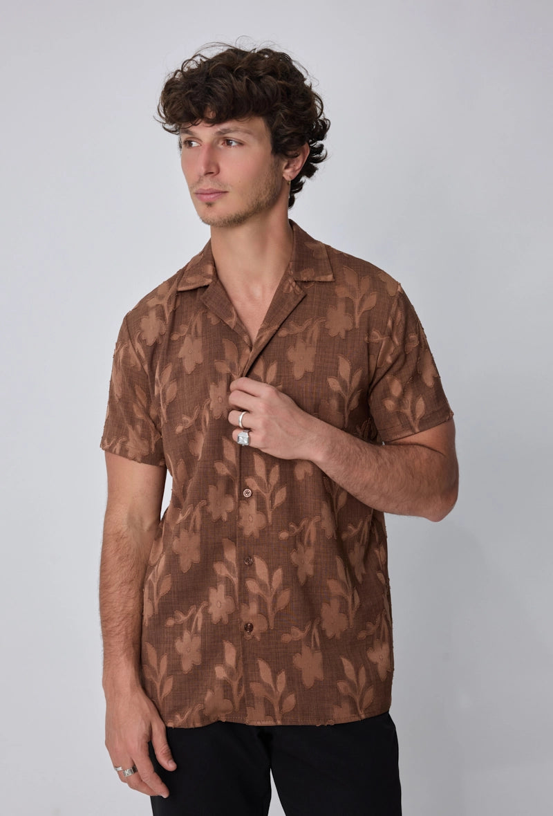 Chemise à motifs