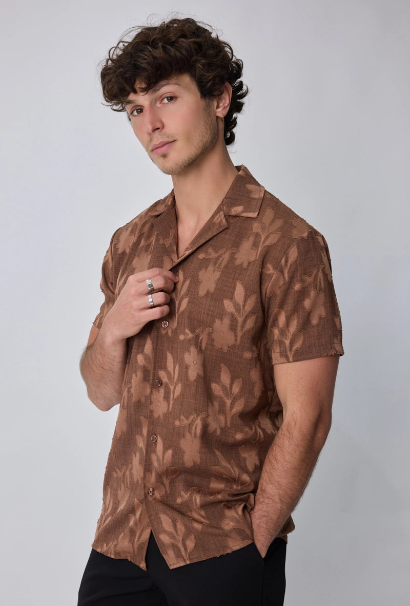 Chemise à motifs