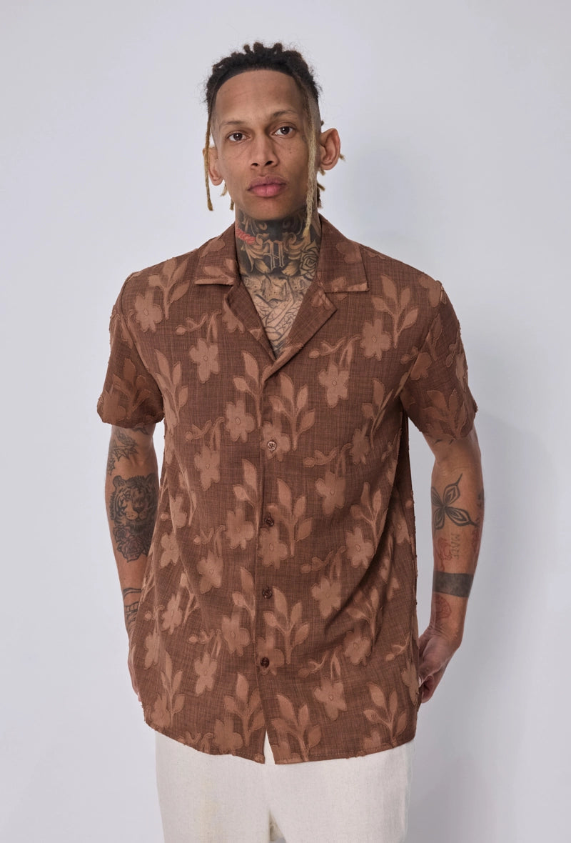 Chemise à motifs