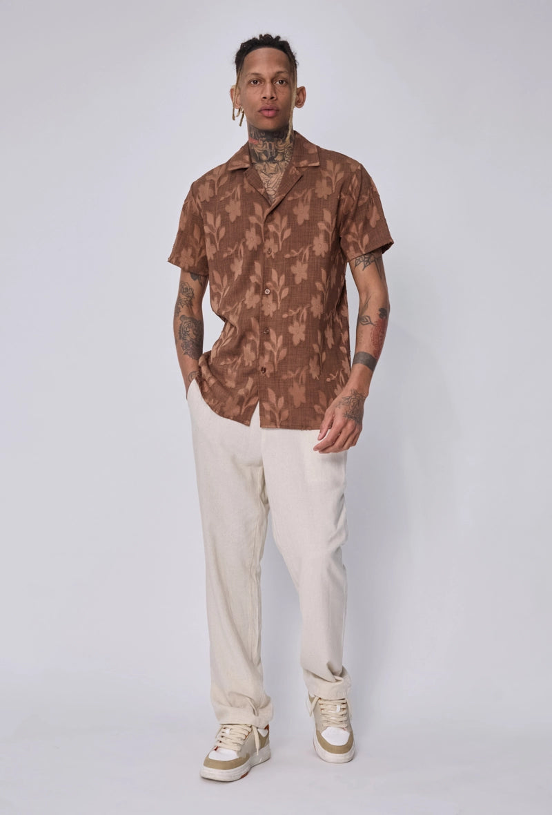 Chemise à motifs