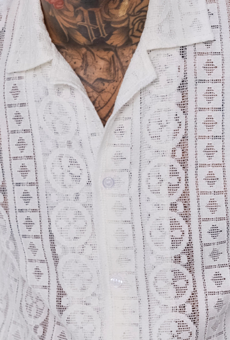 Chemise dentelle