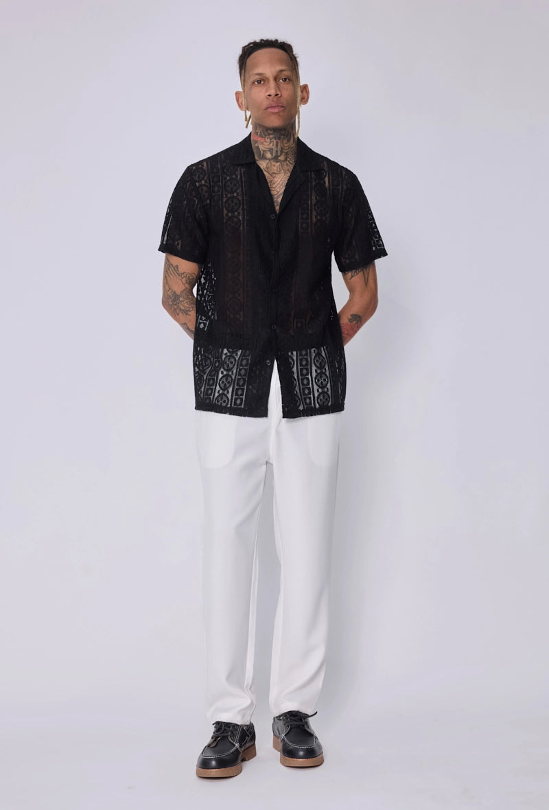 Chemise dentelle