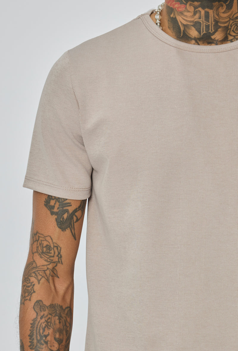 T-shirt col rond ajusté
