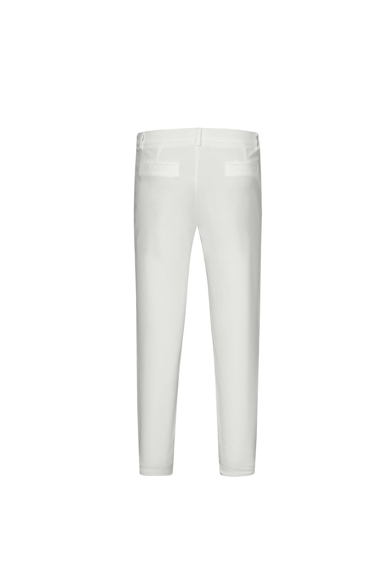 Pantalon chino classique uni - Frilivin