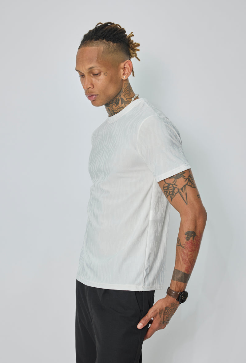 T-shirt col rond ajusté
