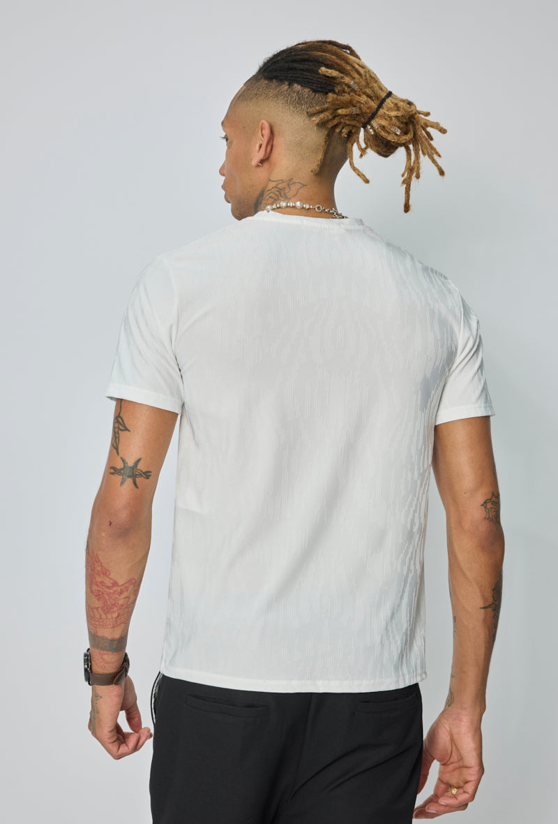 T-shirt col rond ajusté