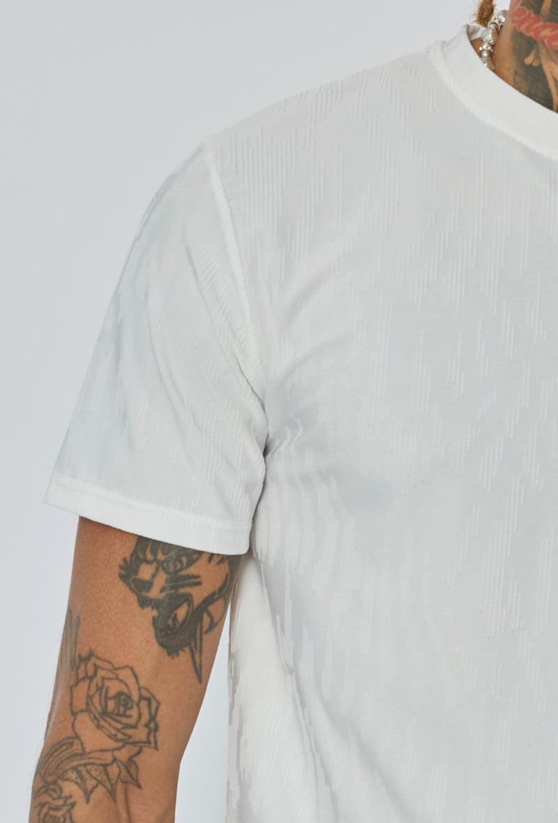 T-shirt col rond ajusté