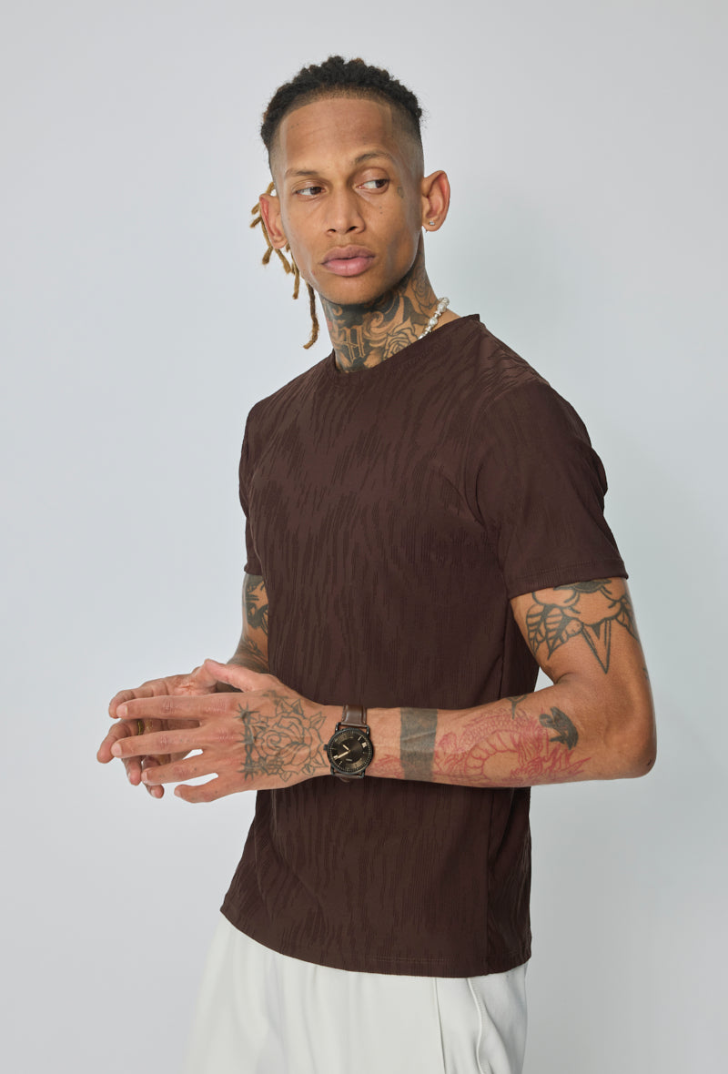 T-shirt col rond ajusté